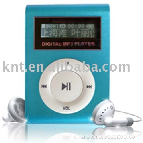 Clip mp3 player with screen support FM radio